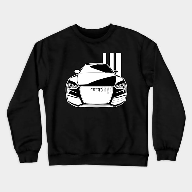 Sports Car Illustration Crewneck Sweatshirt by DesignWood Atelier